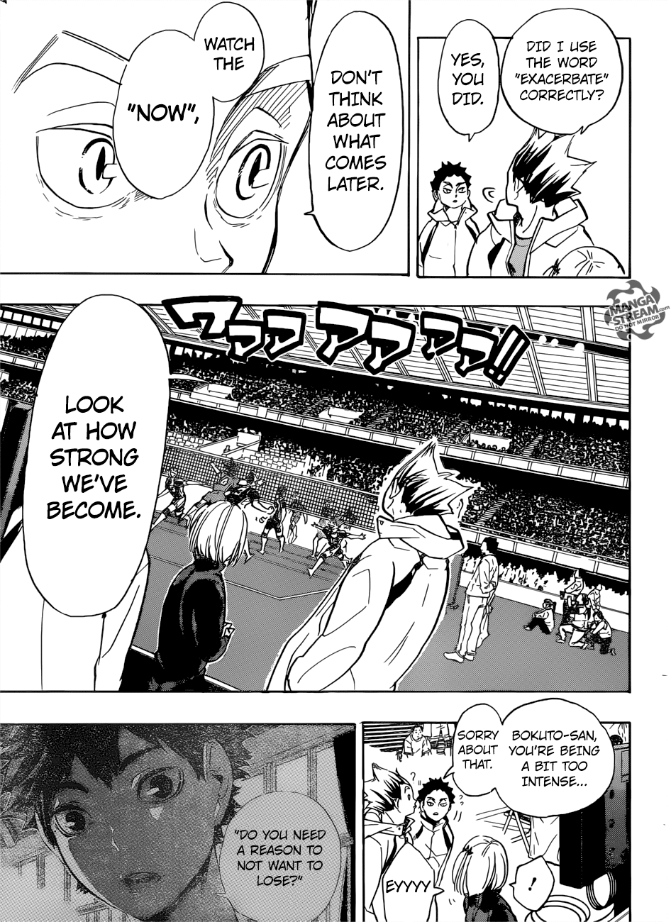 Haikyuu!!, Chapter 306 image 05